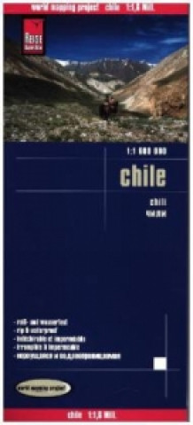 Reise Know-How Landkarte Chile. Chili