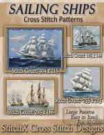 Sailing Ships Cross Stitch Patterns