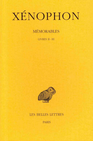 Xenophon, Memorables. Tome II, 1re Partie