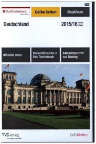 Das Telefonbuch, Gelbe Seiten, Map&Route, Herbst/Winter 2015/16, 1 DVD-ROM