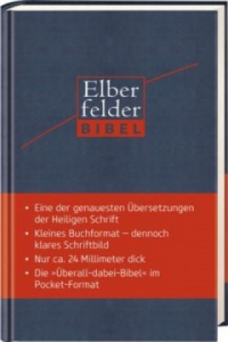 Elberfelder Bibel - Pocket Edition Kunstleder mit Reißverschluss
