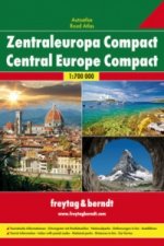 Central Europe Compact (A, B, Bih, Ch, Cz, D, F-Ost, H, HR, I-Nord, L, Nl, Pl, Sk, Slo) Road Atlas 1:700 000