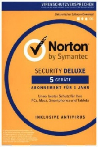Norton Security Deluxe 3.0, 5 Geräte, Download-Code