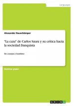 caza de Carlos Saura y su critica hacia la sociedad franquista
