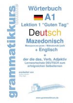 Woerterbuch Deutsch - Mazedonisch - Englisch