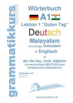 Woerterbuch Deutsch - Malayalam (Indien) - Englisch