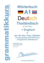 Woerterbuch Deutsch - Thailandisch - Englisch Niveau A1