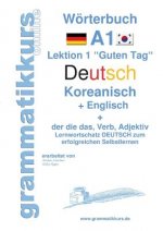 Woerterbuch Deutsch - Koreanisch - Englisch Niveau A1