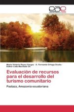 Evaluacion de recursos para el desarrollo del turismo comunitario