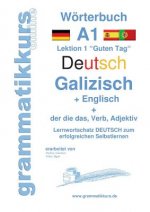 Woerterbuch Deutsch - Galizisch - Englisch Niveau A1