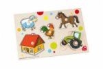Puzzle Bauernhof (Holzpuzzle)