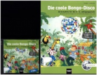 Die coole Bongo-Disco. Paket (Buch und Doppel-CD), m. 1 Audio-CD, 2 Teile