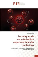 Techniques de caracterisation experimentale des materiaux
