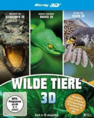 Wilde Tiere 3D, 3 Blu-ray