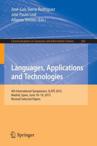 Languages, Applications and Technologies