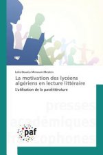 La Motivation Des Lyceens Algeriens En Lecture Litteraire