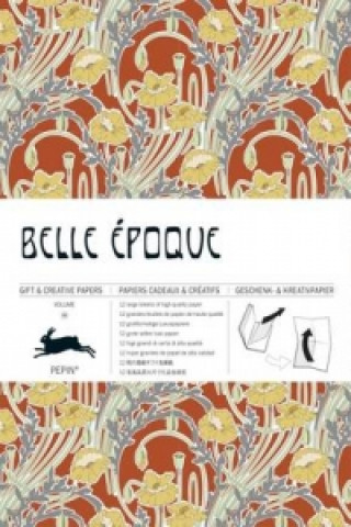 Belle Epoque: Gift & Creative Paper Book (Pepin van Roojen)(Puha kötésű)
