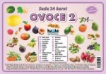 Sada 24 karet Ovoce 2