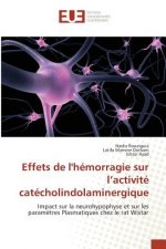 Effets de Lhemorragie Sur l'Activite Catecholindolaminergique