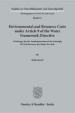 Environmental and Resource Costs under Article 9 of the Water Framework Directive