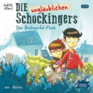 Die unglaublichen Schockingers - Der Brühwürfel-Fluch, 2 Audio-CDs