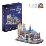 Puzzle 3D Notre Dame de Paris LED 144 dílků
