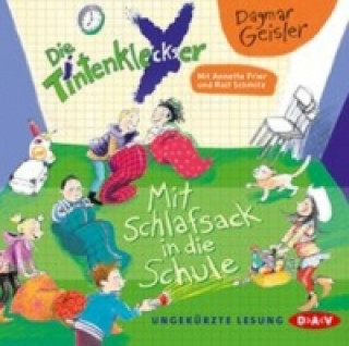 Die Tintenkleckser - Mit Schlafsack in die Schule, 1 Audio-CD