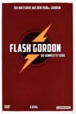 Flash Gordon - Die komplette Serie, 4 DVDs