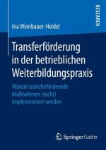 Transferfoerderung in der betrieblichen Weiterbildungspraxis