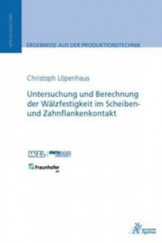 Untersuchung und Berechnung der Wälzfestigkeit im Scheiben- und Zahnflankenkontakt