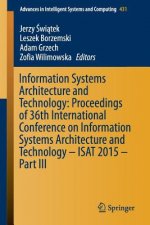 Information Systems Architecture and Technology: Proceedings of 36th International Conference on Information Systems Architecture and Technology - ISA