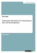 sthetische Erkenntnis Bei Schopenhauer. Idee Und Kontemplation