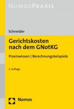 Gerichtskosten nach dem GNotKG