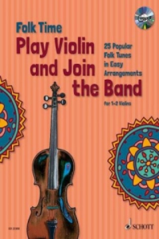Folk Time Violin, 1-2 Violinen, m. Audio-CD. Bd.1