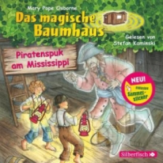 Piratenspuk am Mississippi (Das magische Baumhaus 40), 1 Audio-CD