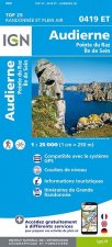 IGN Karte, Carte de randonnée (et plein air) Audierne