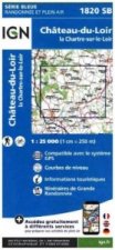IGN Karte, Carte de randonnée (et plein air) Chateau du Loir