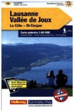 Lausanne-Vallée de Joux Wanderkarte Nr. 15; .