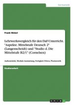 Lehrwerksvergleich fur den DaF-Unterricht. Aspekte. Mittelstufe Deutsch 2 (Langenscheidt) und Studio d. Die Mittelstufe B2/1 (Cornelsen)