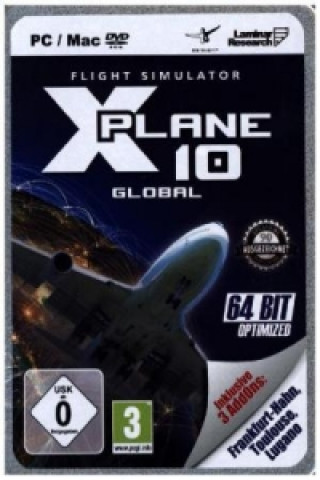 Flight Simulator X-Plane 10 - Global, CD-ROM + 2 AddOns