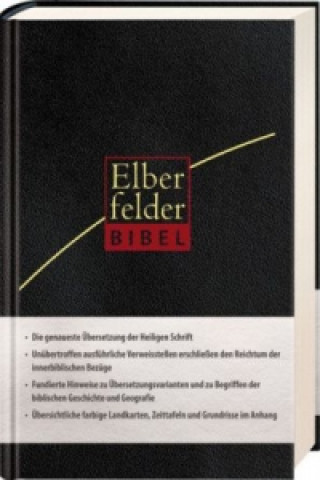 Elberfelder Bibel - Standardausgabe, ital. Kunstleder, schwarz, mit Reißverschluss