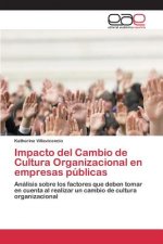 Impacto del cambio de cultura organizacional en empresas publicas