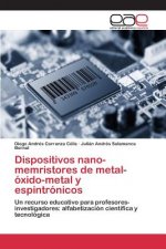 Dispositivos nano-memristores de metal-oxido-metal y espintronicos