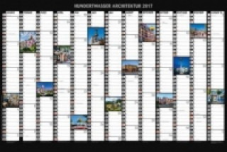 Hundertwasser Jahresplaner Architektur 2017