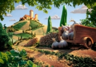 Toskanische Landschaft (Puzzle)