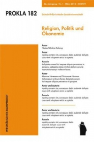 Religion, Politik und Ökonomie