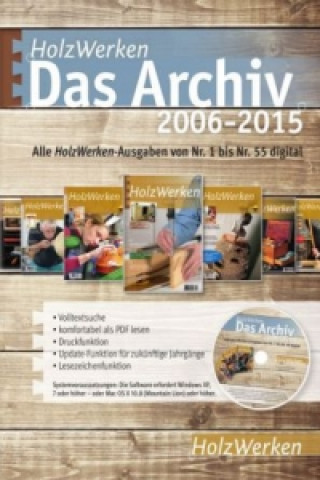 HolzWerken - Das Archiv 2006-2015, DVD-ROM