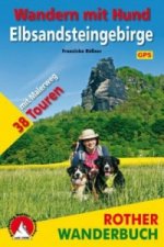 Rother Wanderbuch Wandern mit Hund - Elbsandsteingebirge