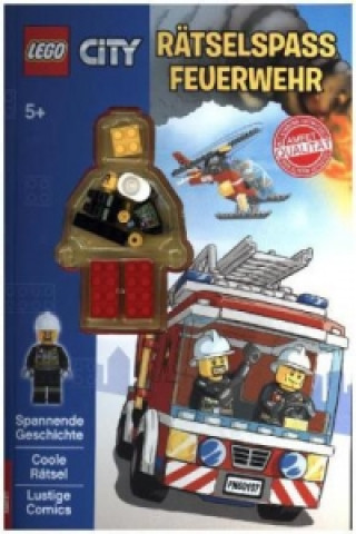 LEGO® CITY(TM) Rätselspaß Feuerwehr - Achtung, es brennt!, mit LEGO Minifigur