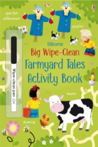 Big Wipe Clean Farmyard Tales Activities Book
